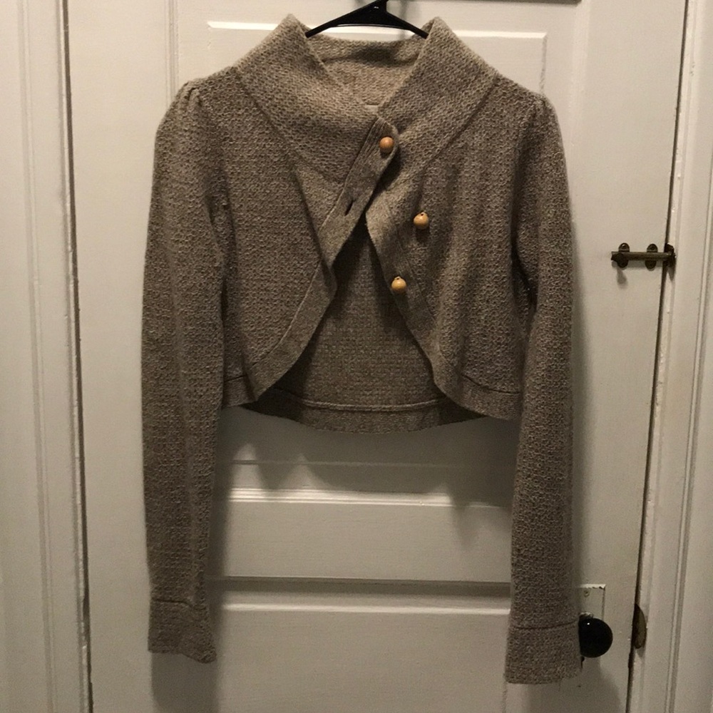 Anthropology Charlie & Robin cropped wrap